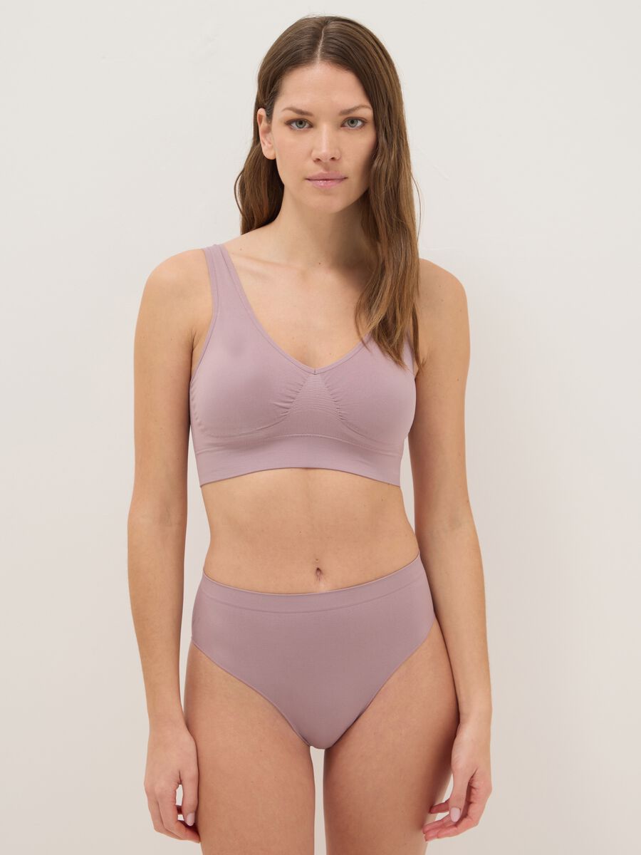 Full Coverage Pink Bra_1