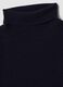 Navy blue pure lambswool roll-neck jumper_5