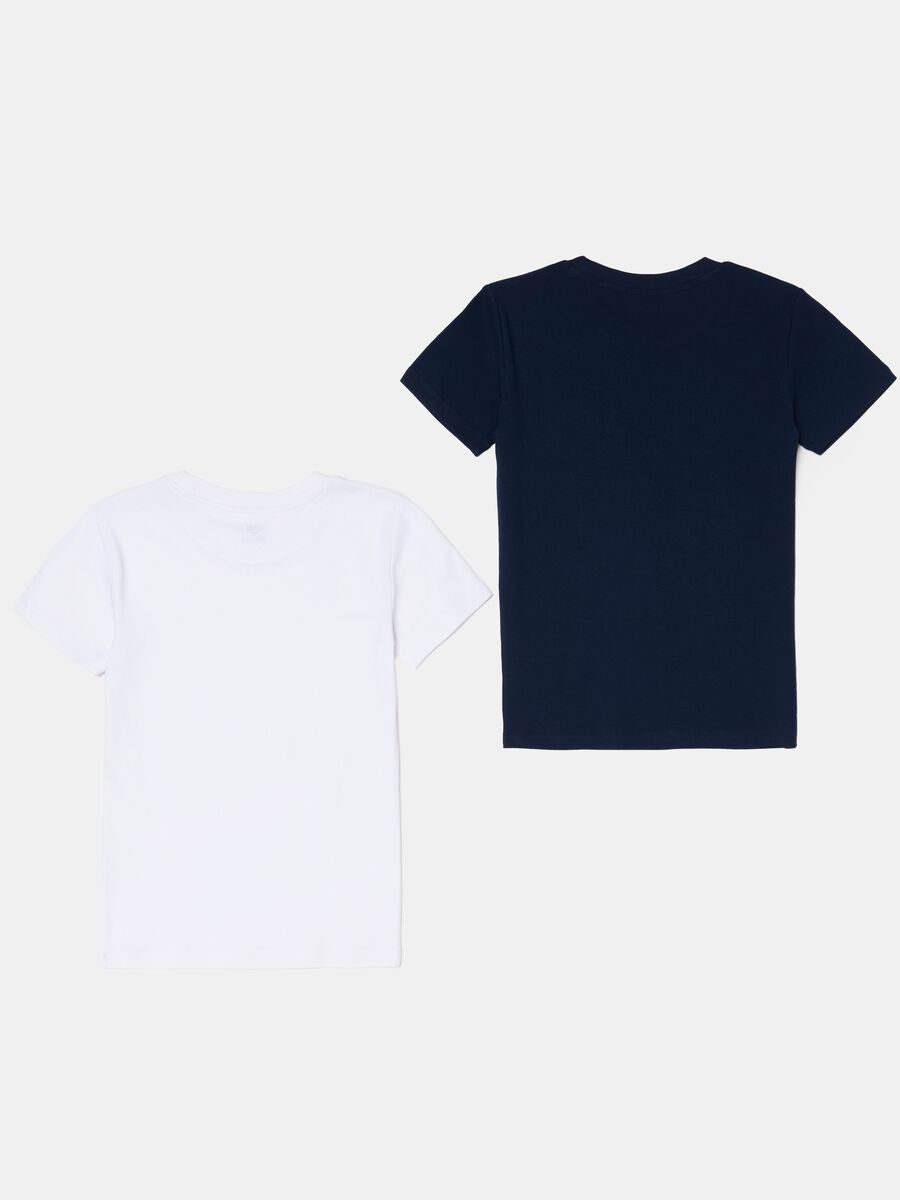 Two-pack undershirts with round neck_1