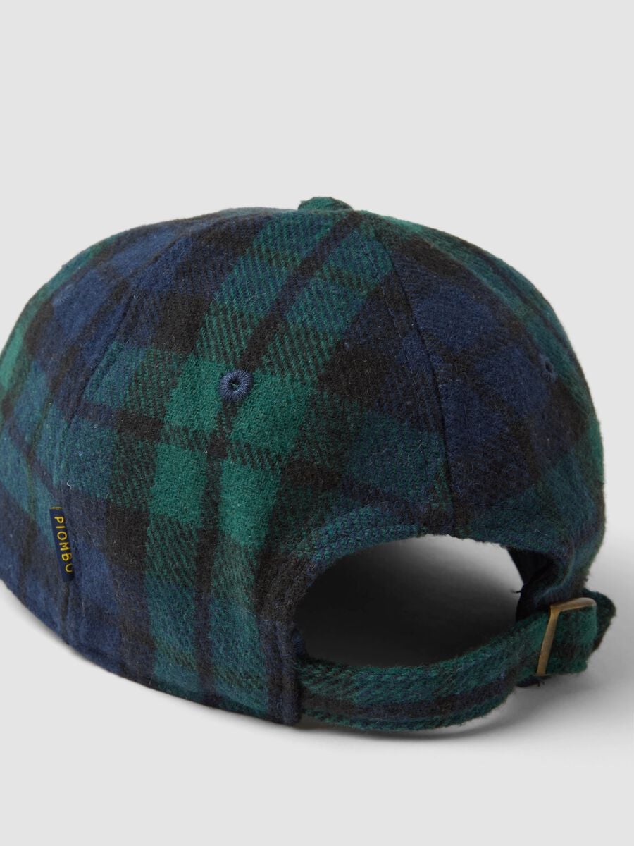 Gorro multicolor com forro em mistura de viscose e l&atilde;_2