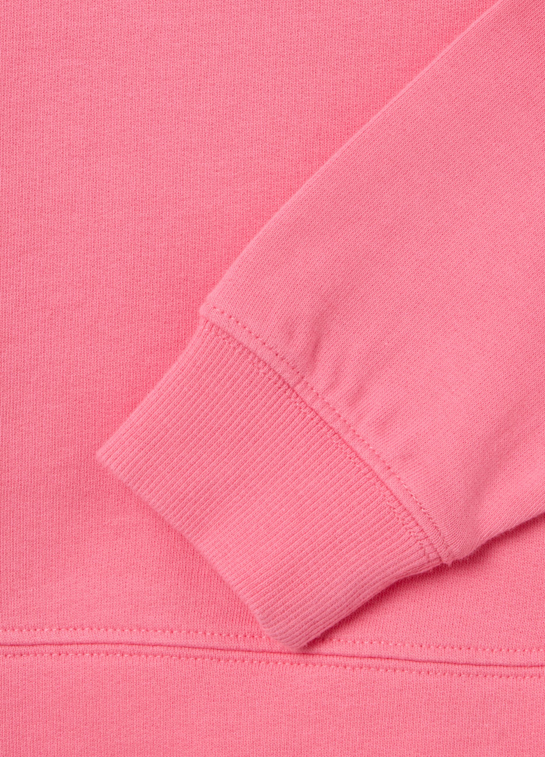 Solid colour French Terry sweatshirt