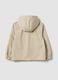 Boys' beige pure cotton jacket regular fit_1