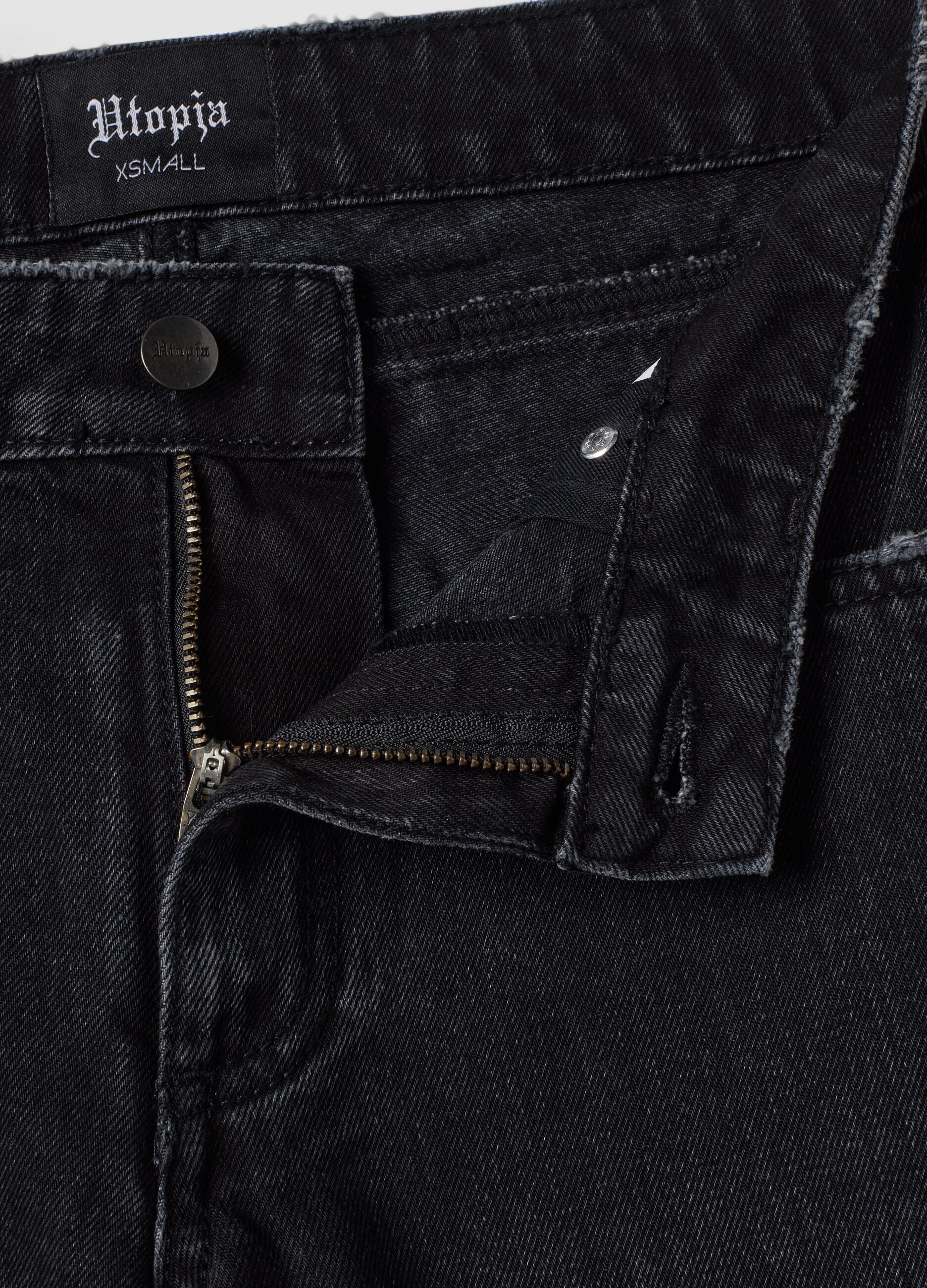 Barrel Denim Black
