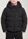 Schwarze Steppjacke aus Stretchmaterial_2