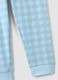 Light blue organic cotton crew-neck pyjamas for boys_3
