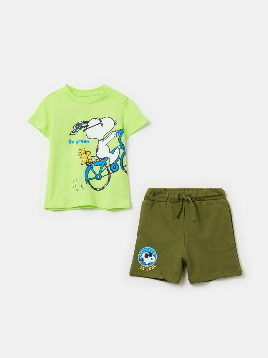 Jogging set with Snoopy and Woodstock print_0