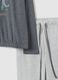 Pijama de Natal cinza em mistura de algod&atilde;o regular fit com estampado_5