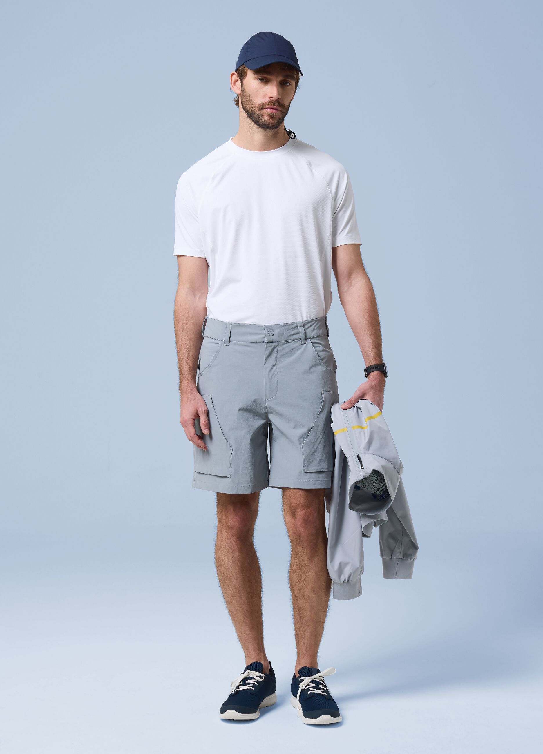 White ALTAVIA SAILING stretch T-shirt