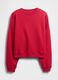 Red Crew Neck Sweatshirt_3