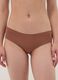 Brown regular-waist stretch microfibre hipster briefs_1