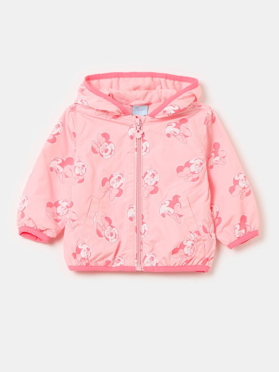 Minnie Mouse waterproof jacket with hood_0