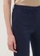 Blue slim-fit stretch viscose chino trousers_3