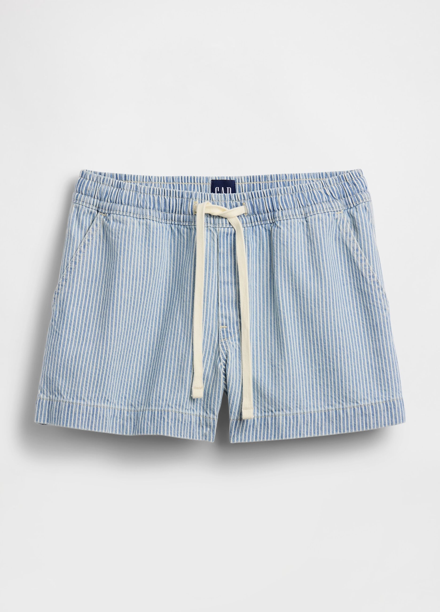 Cotton-blend shorts