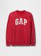 Red sweatshirt with Gap logo_4