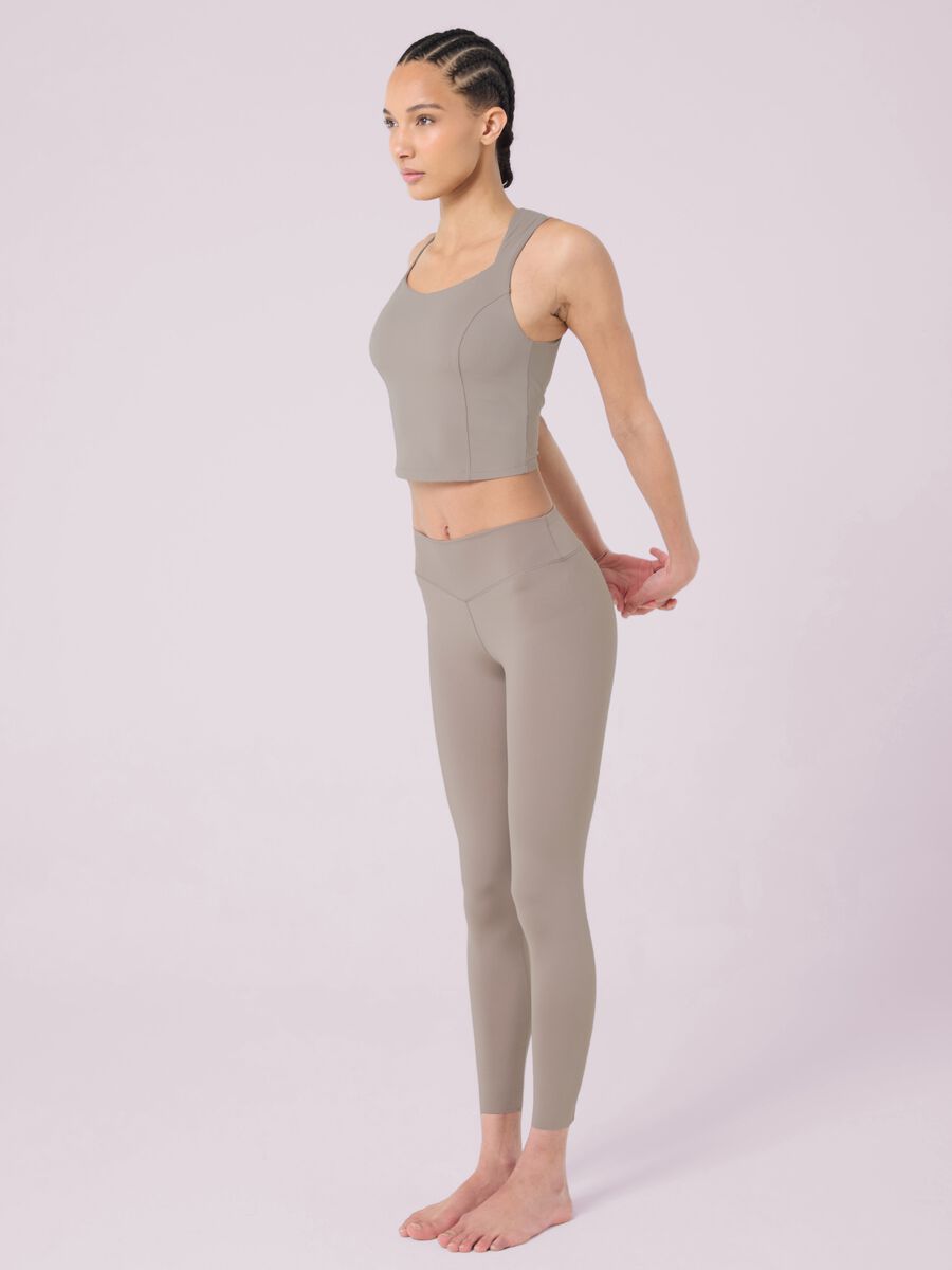 High-waisted leggings in stretch technical fabric ALTAVIA STUDIO_0