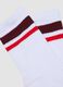 White stretch cotton sports socks_1