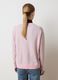 Pink pure wool crew neck jumper, regular fit_3