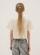Beige organic cotton short-sleeve T-shirt_1
