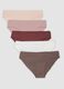 Five-pack of multicolour stretch organic cotton briefs_0