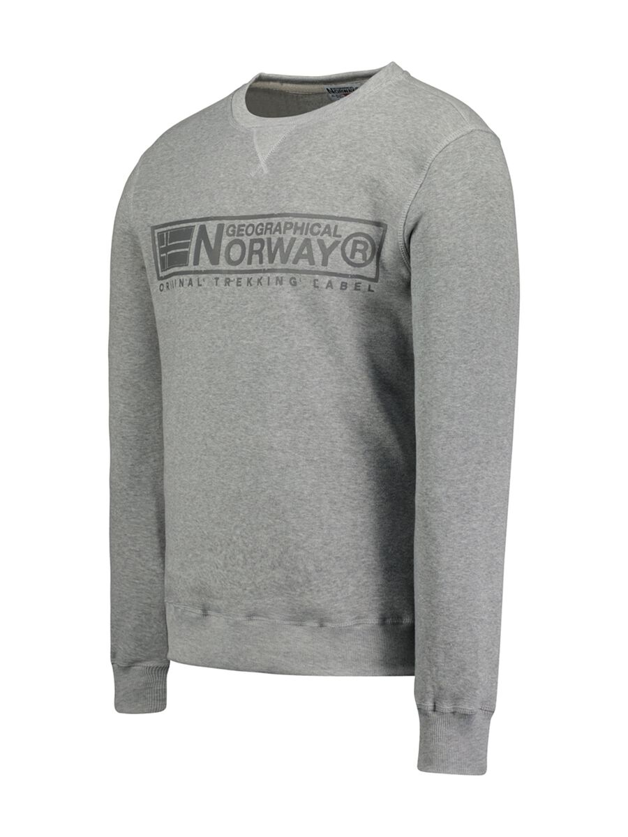 Sweatshirt with Geographical Norway print and round neck_3