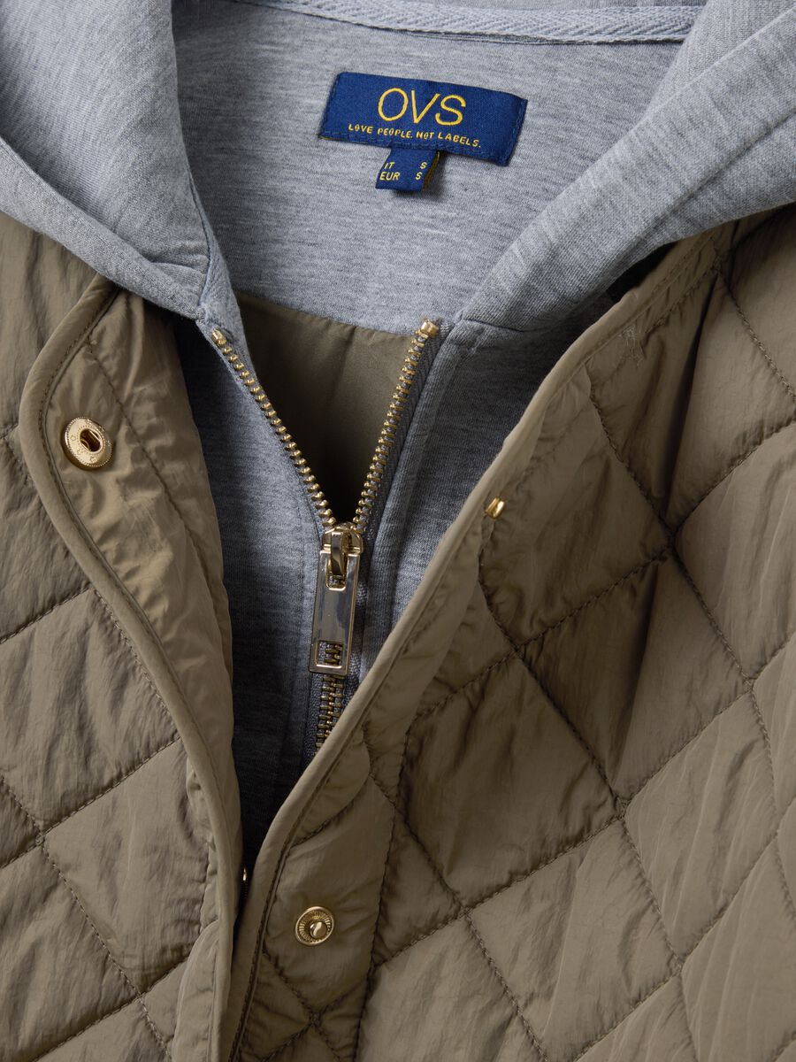 Green Regular Fit Husky Jacket_5