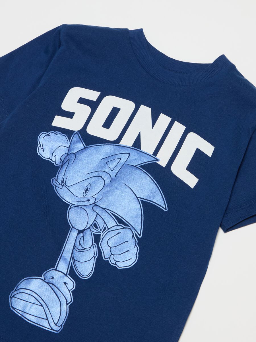 T-shirt in cotone con stampa Sonic™_2