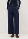 Blue Stretch Cotton Regular Fit Chino Trousers_1