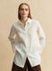 Camisa blanca de lino puro con corte oversize_2