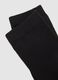 Pack of three long black cotton-blend stretchy socks_2