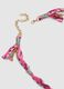 Multicolour Bandana Necklace with Charms_2