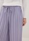 Purple striped viscose pyjama trousers with regular fit_3