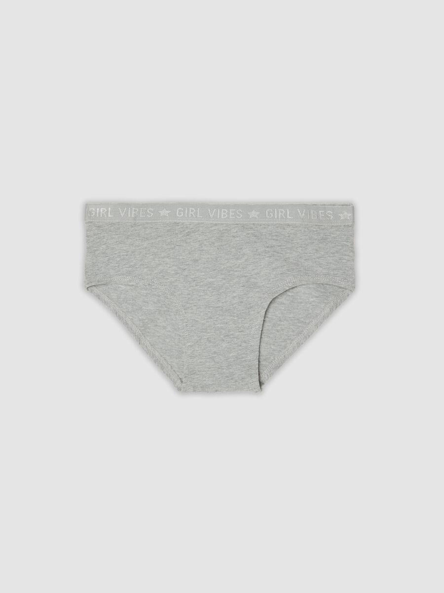 Slip culotte grigie in cotone organico elasticizzato_0