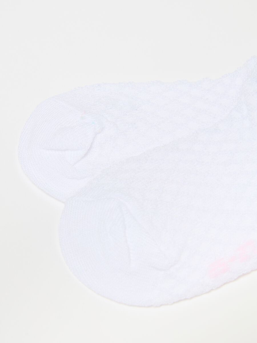 Two-pack socks in organic cotton with bow_2