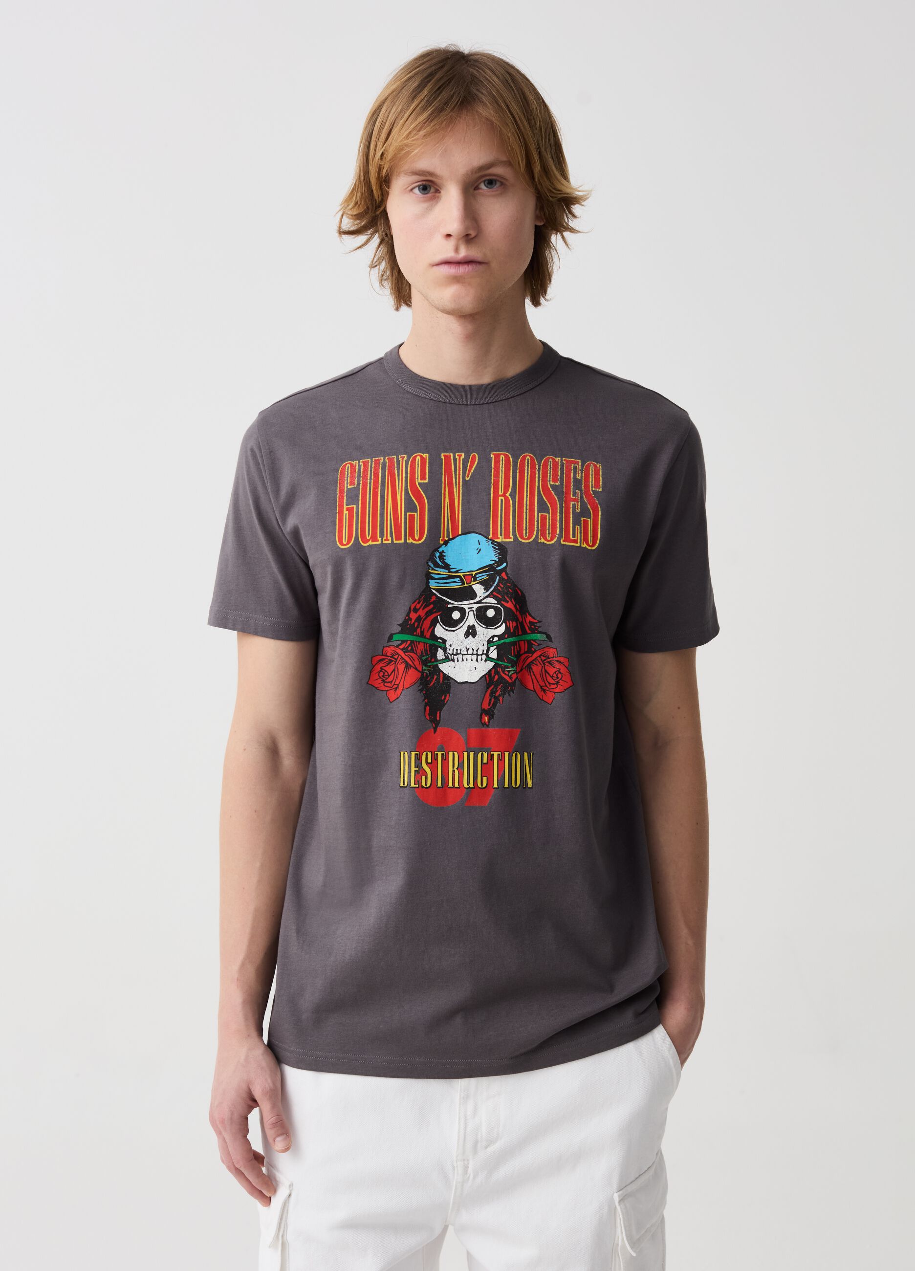 T-shirt con stampa Guns N' Roses