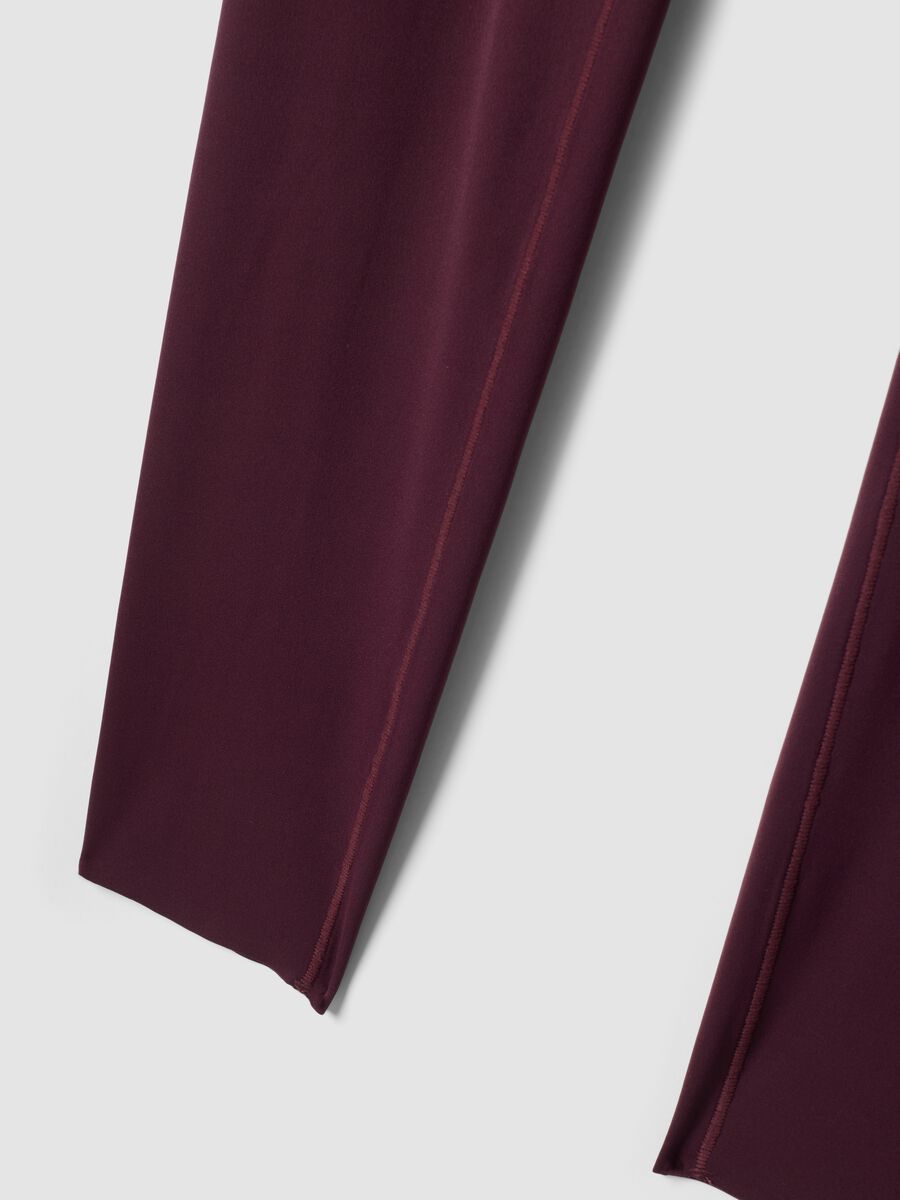 Violette Slim-Leggings aus Stretchmaterial mit Regular-Bund &ndash; ALTAVIA STUDIO_8
