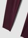 Purple slim leggings in stretch fabric with regular-rise waist &ndash; ALTAVIA STUDIO_8