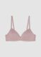 Purple padded organic cotton bra_4