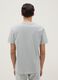 T-shirt cinza de algod&atilde;o puro corte regular com logo Everlast_2