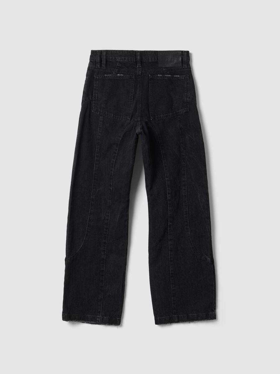 Baggy Denim Washed Black_1