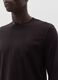 Long-sleeved T-shirt with round neck_3