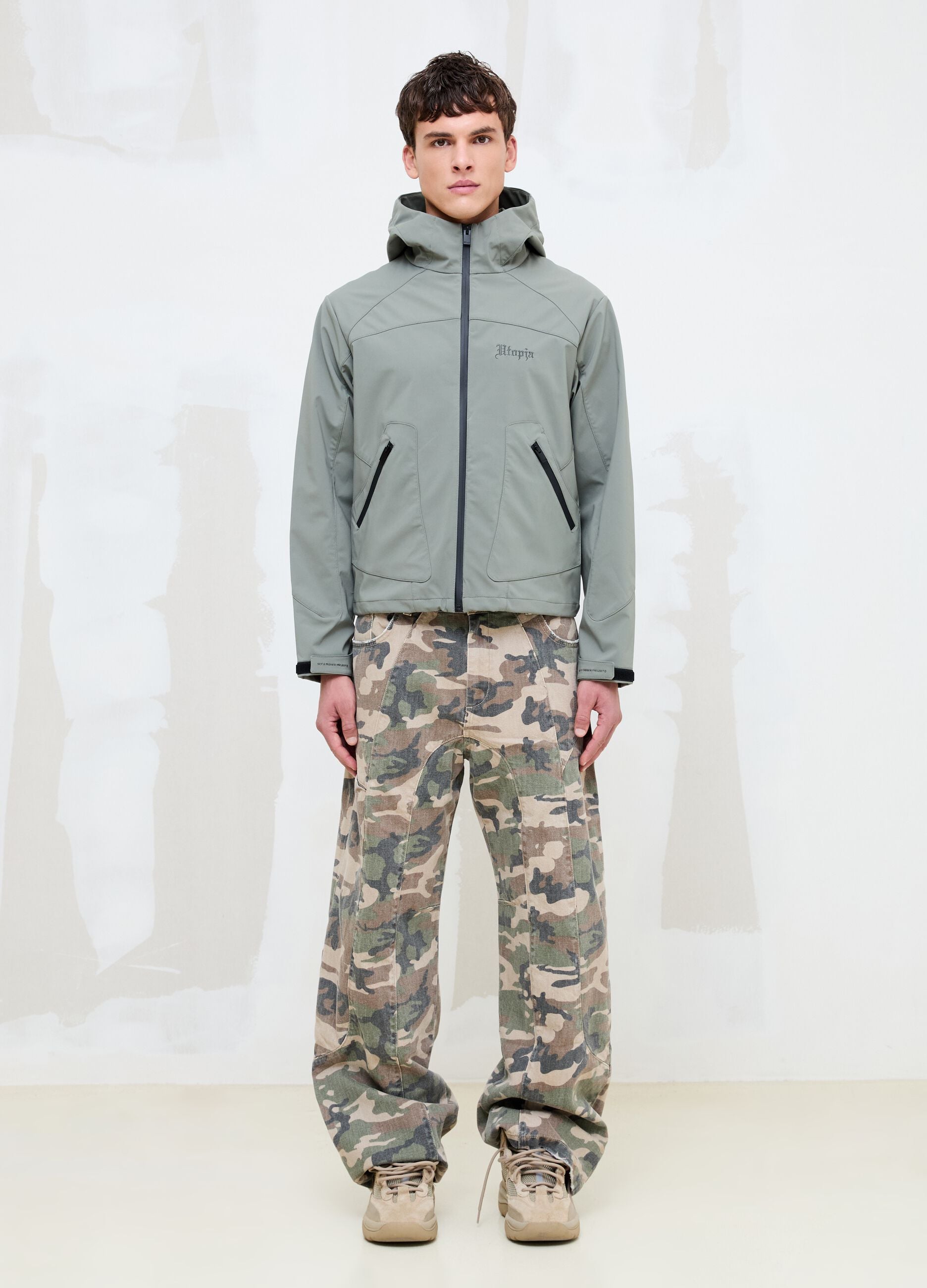 Military Green Shell Jacket