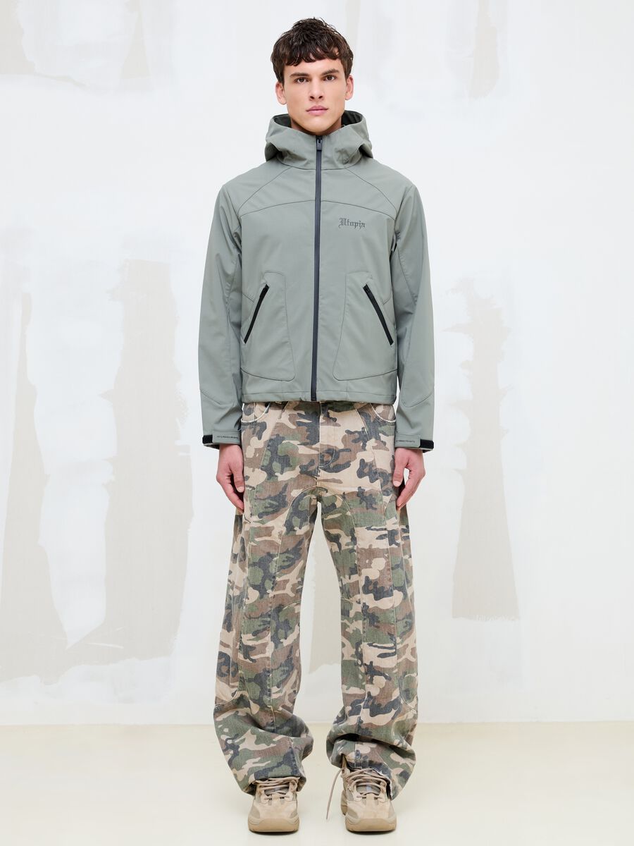 Military Green Shell Jacket_2