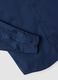Blaue Slim-Fit-Hemd mit klassischem Kragen, b&uuml;gelleicht_2