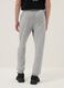 Grey cotton blend joggers regular fit with Everlast logo_2