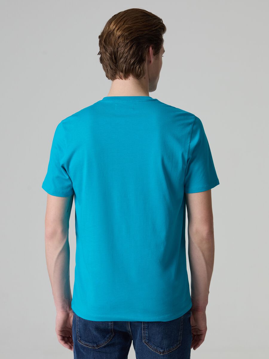 T-shirt in cotone Supima con tasca_2