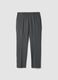 Grey slim-fit stretch viscose twill chino trousers_4
