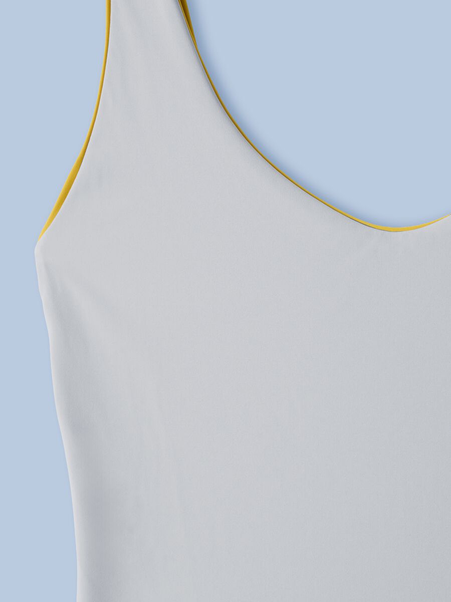 Grauer ALTAVIA SAILING Badeanzug in Stretchmaterial_6