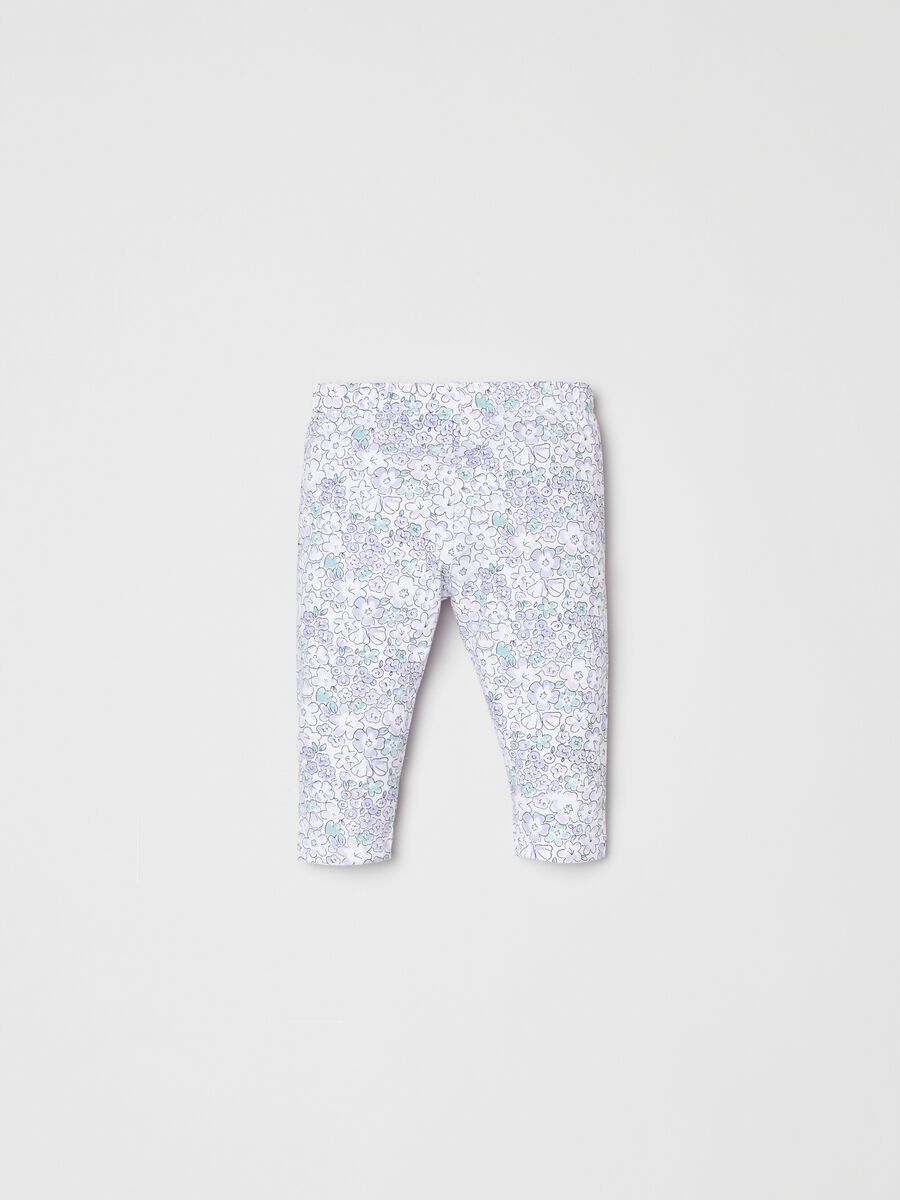 Leggings with floral pattern_1