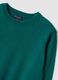 Green pure wool long-sleeve jumper, regular fit_4