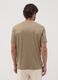 Beiges T-Shirt aus reiner Baumwolle_3